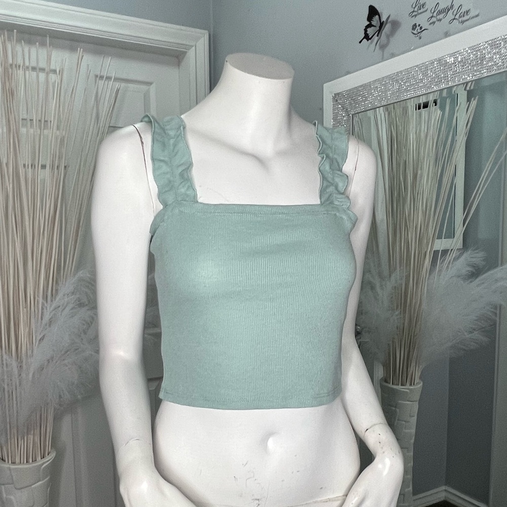Ruffle Crop Top